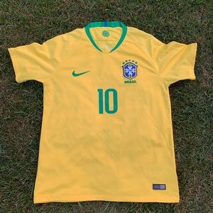 Authentic 2018 Nike Dri-Fit Neymar Jr. CBF Brasil Soccer Jersey!!